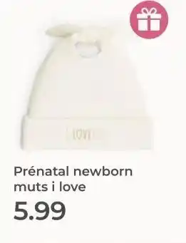 Prenatal Prénatal newborn muts i love aanbieding