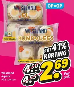 Hoogvliet Westland 4-pack aanbieding