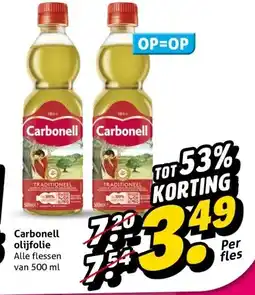Hoogvliet Carbonell olijfolie aanbieding