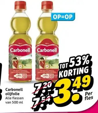 Hoogvliet Carbonell olijfolie aanbieding