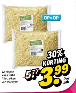 Hoogvliet Geraspte kaas mild aanbieding