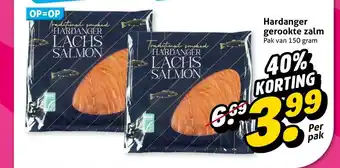 Hoogvliet Hardanger gerookte zalm aanbieding
