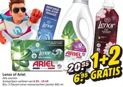 Hoogvliet Lenor of Ariel aanbieding