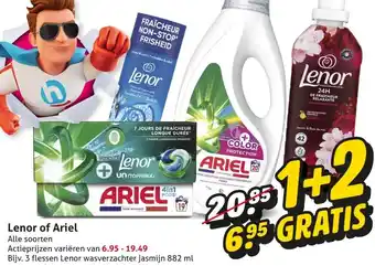 Hoogvliet Lenor of Ariel aanbieding