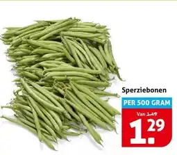 Hoogvliet Sperziebonen aanbieding