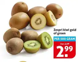 Hoogvliet Zespri kiwi gold of groen aanbieding