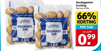 Hoogvliet Aardappelen kruimig aanbieding