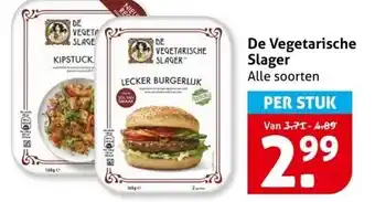 Hoogvliet De Vegetarische Slager aanbieding