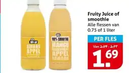 Hoogvliet Fruity Juice of smoothie aanbieding