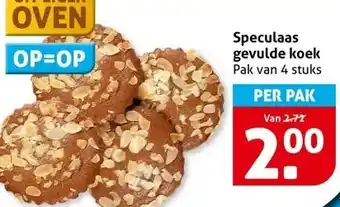 Hoogvliet Speculaas gevulde koek aanbieding