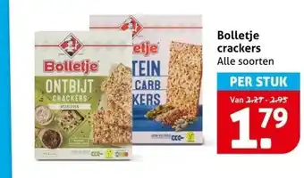Hoogvliet Bolletje crackers aanbieding