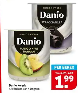 Hoogvliet Danio kwark aanbieding