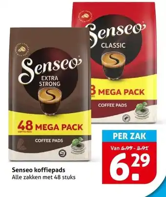Hoogvliet Senseo koffiepads aanbieding