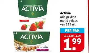 Hoogvliet Activia aanbieding