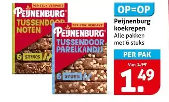 Hoogvliet Peijnenburg koekrepen aanbieding
