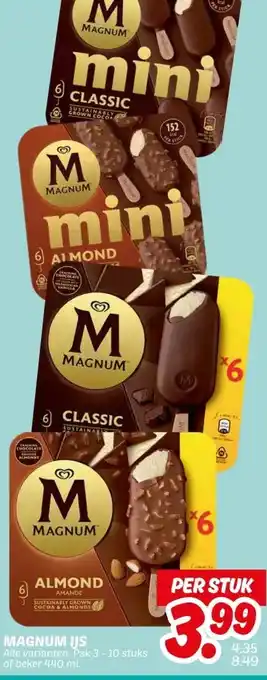 Dekamarkt MAGNUM IJS aanbieding