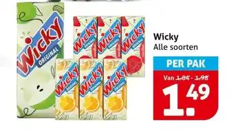Hoogvliet Wicky aanbieding