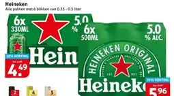 Hoogvliet Heineken aanbieding