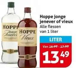 Hoogvliet Hoppe jonge jenever of vieux aanbieding