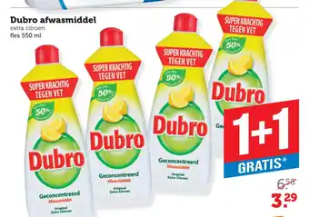 Coop Dubro afwasmiddel aanbieding