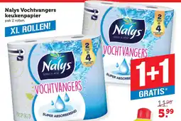 Coop Nalys Vochtvangers keukenpapier aanbieding
