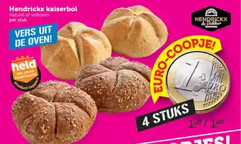 Coop Hendrickx kaiserbol aanbieding