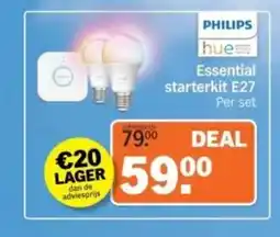 Albert Heijn Essential starterkit E27 Per set aanbieding