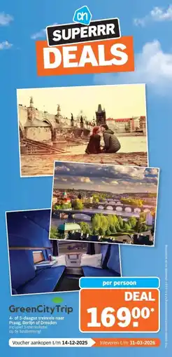 Albert Heijn GreenCity Trip aanbieding