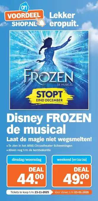 Disney FROZEN de musical