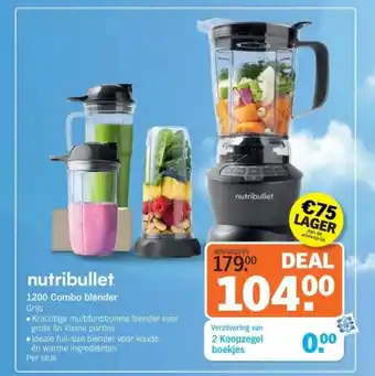 Albert Heijn Nutribullet aanbieding