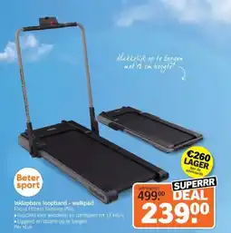Albert Heijn Inklapbare loopband walkpad aanbieding
