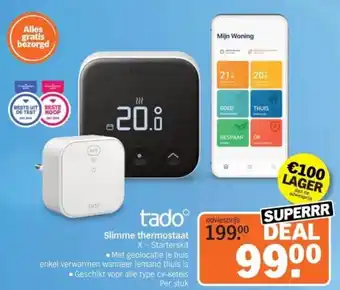 Albert Heijn Tado Slimme thermostaat aanbieding