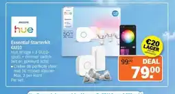 Albert Heijn Hue Essential Starterkit GU10 aanbieding