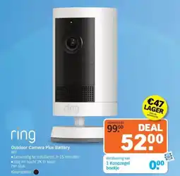 Albert Heijn Ring Outdoor Camera Plus Battery aanbieding