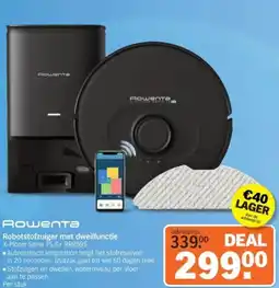 Albert Heijn Rowenta Robotstofzuiger met dweilfunctie aanbieding