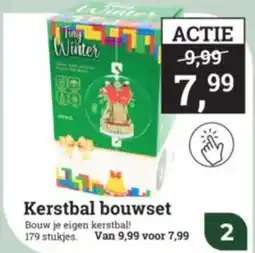 Tuincentrum Osdorp Kerstbal bouwset aanbieding