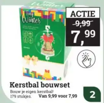 Tuincentrum Osdorp Kerstbal bouwset aanbieding