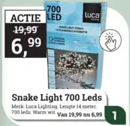 Tuincentrum Osdorp Snake Light 700 Leds aanbieding