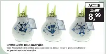 Craftz Delfts Blue amaryllis