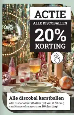 Tuincentrum Osdorp Alle discobal kerstballen aanbieding