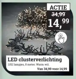 Tuincentrum Osdorp LED clusterverlichting aanbieding
