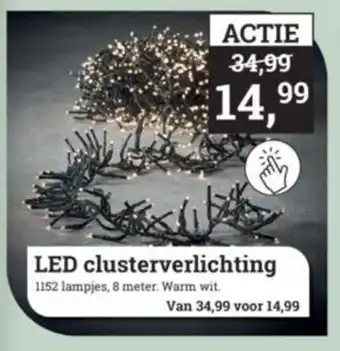 Tuincentrum Osdorp LED clusterverlichting aanbieding