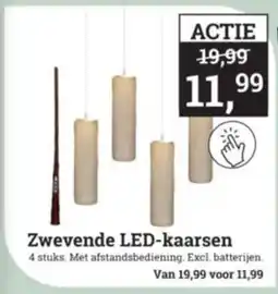 Tuincentrum Osdorp Zwevende LED kaarsen aanbieding