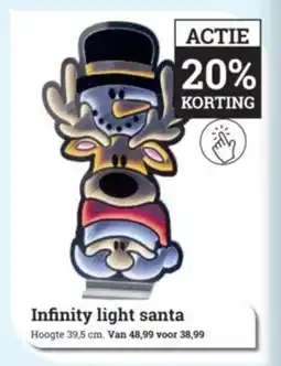Tuincentrum Osdorp Infinity light santa aanbieding