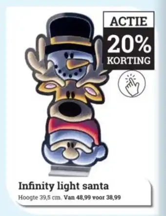 Tuincentrum Osdorp Infinity light santa aanbieding