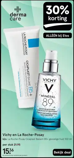 Etos Vichy en La Roche Posay aanbieding