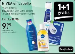 Etos NIVEA en Labello aanbieding