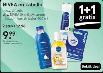 Etos NIVEA en Labello aanbieding