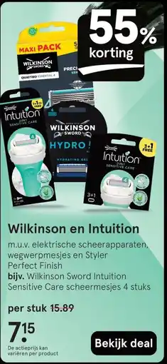 Etos Wilkinson en Intuition aanbieding