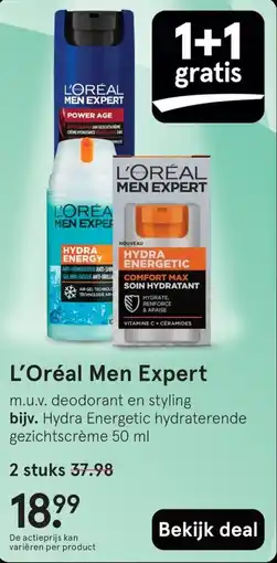 Etos L'Oréal Men Expert aanbieding